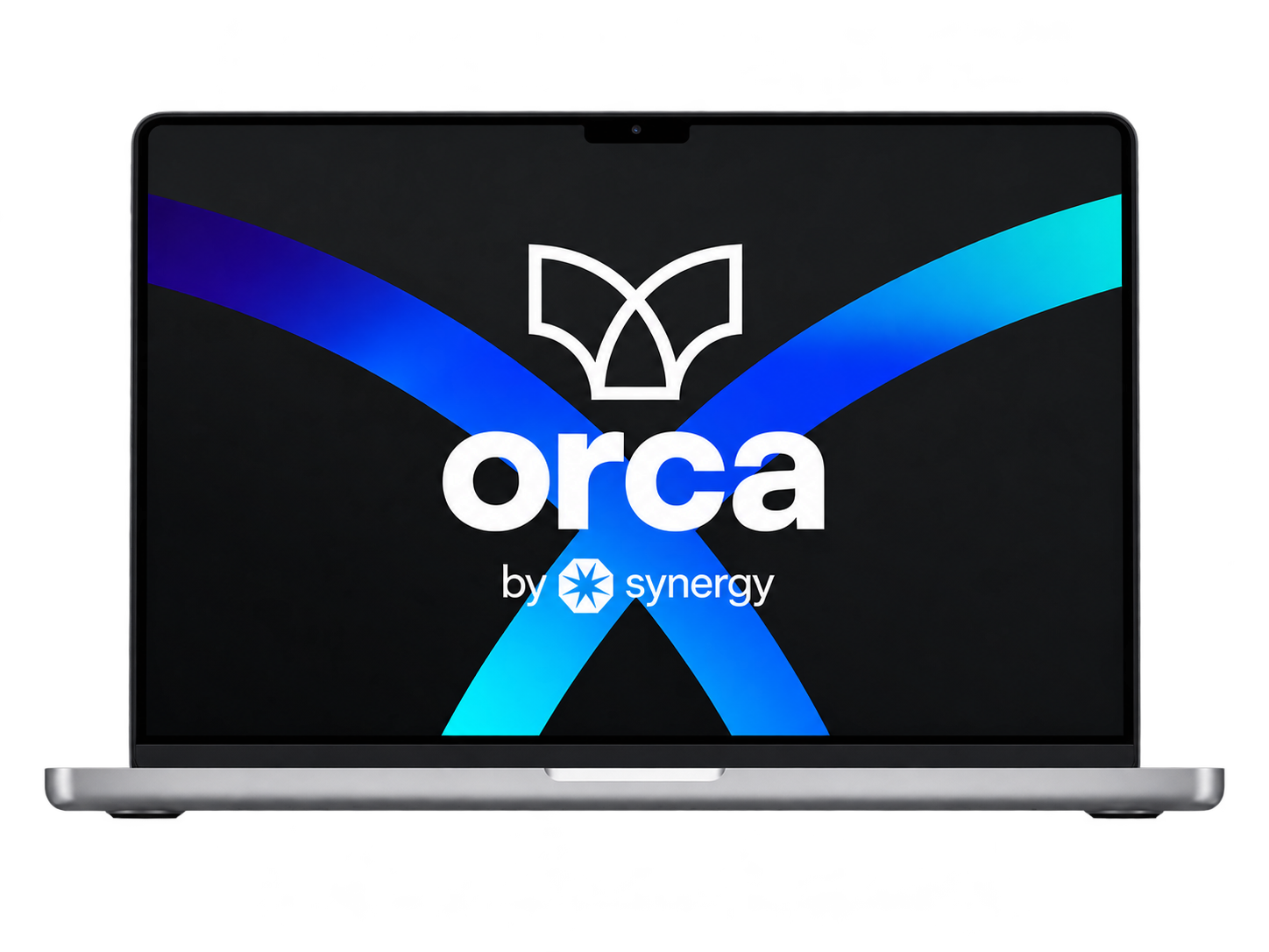 Orca Synergy Laptop Branding Graphic